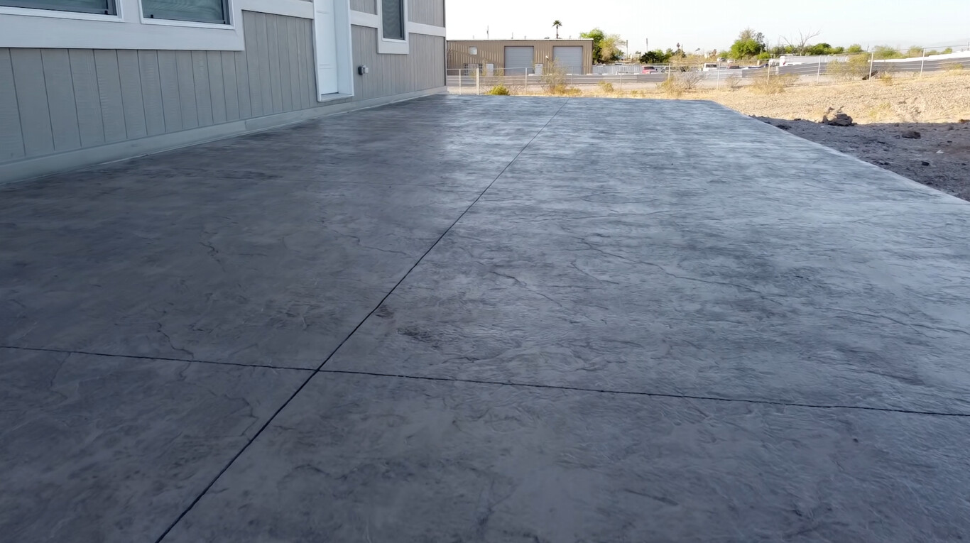 Stamped and decorative concrete work in San Luis, AZ